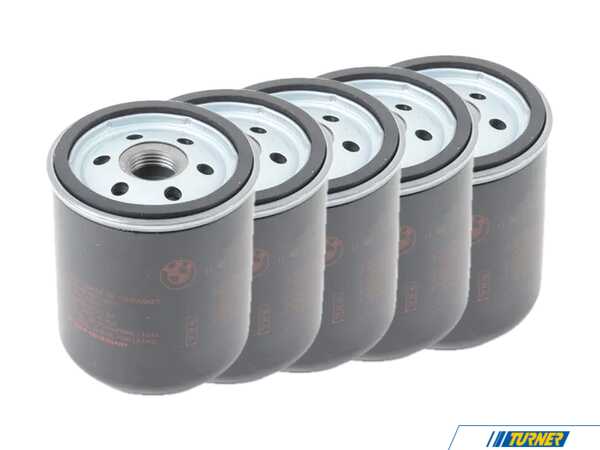 Genuine BMW Oil Filter, Pack Of 5 11421278059