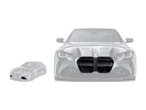 ADRO Front Bumper Carbon Fiber Grilles And Vent Ducts - G8X M3/M4