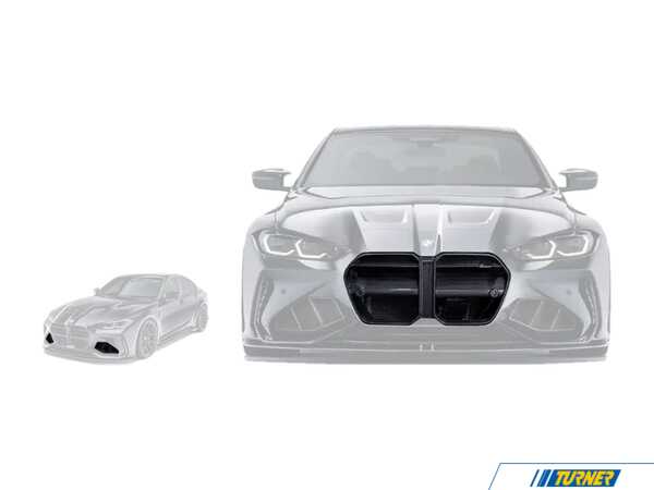 ADRO INC. ADRO Front Bumper Carbon Fiber Grilles And Vent Ducts - G8X M3/M4 A14A11-2301-2201