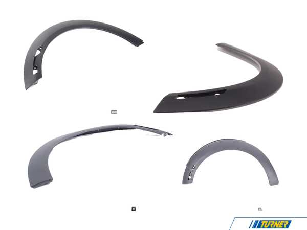 Genuine MINI Wheel Arch Replacement Kit  51777343342KT