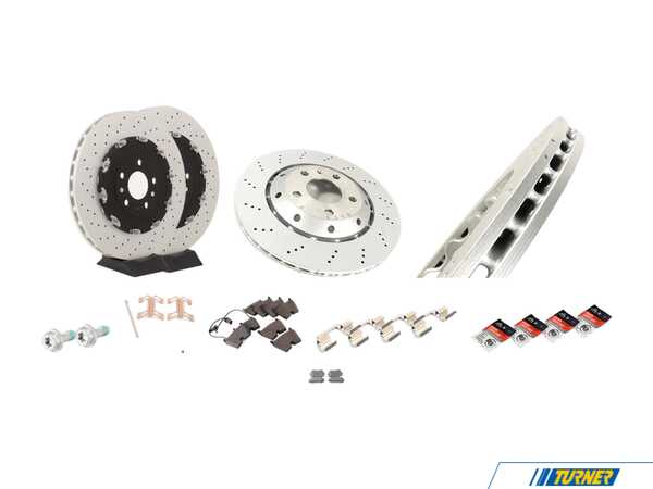 Genuine Volkswagen Audi Front & Rear Brake Service Kit 8E0615301ABKT5
