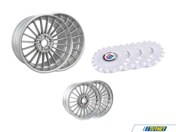 Genuine BMW 21" Alpina B7 Wheel Set 36107966287KT