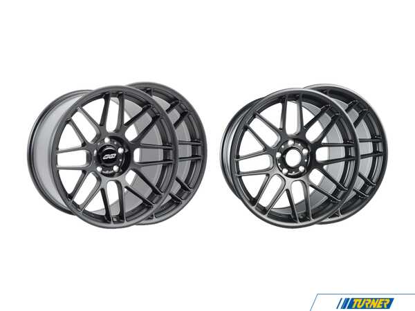 APEX Wheels 19" APEX ARC-8 staggered Wheel Set - Satin Black ARC8191025SMKT1