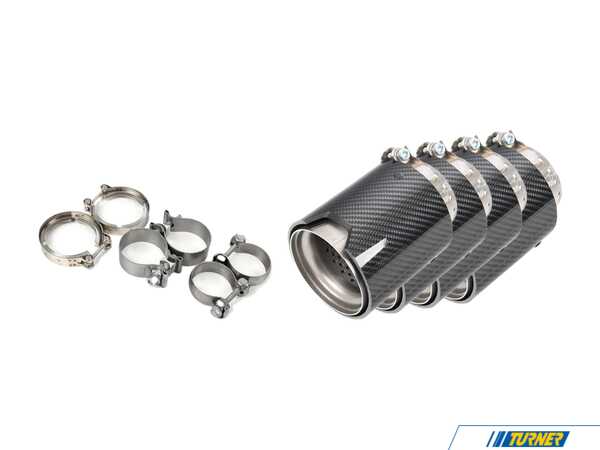 Genuine BMW M Performance Genuine BMW M Performance Muffler W/ Carbon Fiber Tips - F87 M2 Competition 18302459928KT