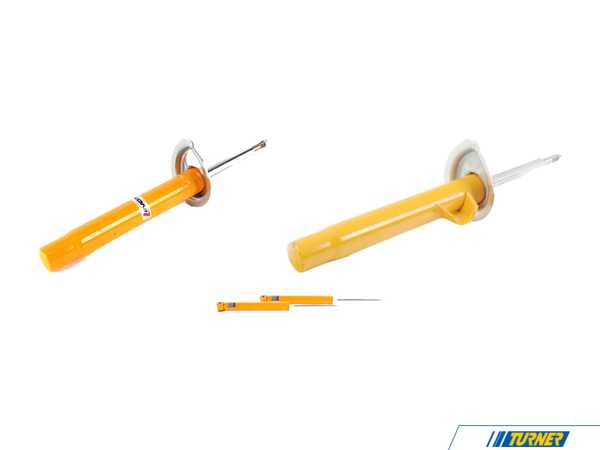 Koni KONI Yellow Sport Adjustable Shocks and Struts, Full Set - E46 Sedan non-M RWD  E464DRKONI