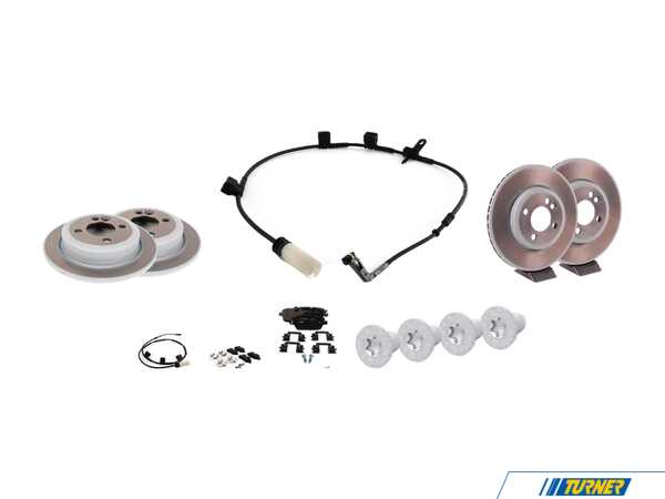 Genuine MINI Front & Rear Brake Service Kit  34116774985KT10