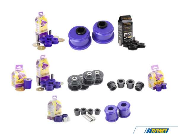 Powerflex Powerflex Complete Street Performance Polyurethane Bushing Kit - E36 M3 PFE36MHNDLKT