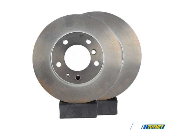 Genuine BMW Front Brake Rotors - Pair (302x28) 34116756090