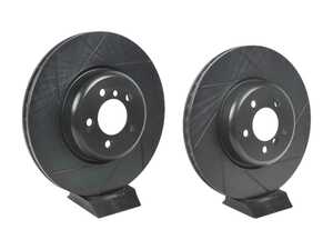 Front V5 Slotted Brake Rotors - Set (370x30)