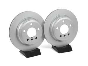ECS V5 Plain Brake Rotors - Rear Pair (300x20)