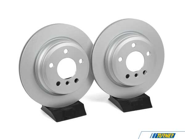 ECS ECS V5 Plain Brake Rotors - Rear Pair (300x20) 34216864900-peKT