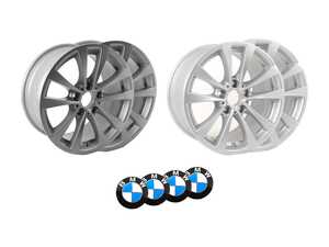 17" V Spoke Style 395 Wheels - Staggered Set Of Four