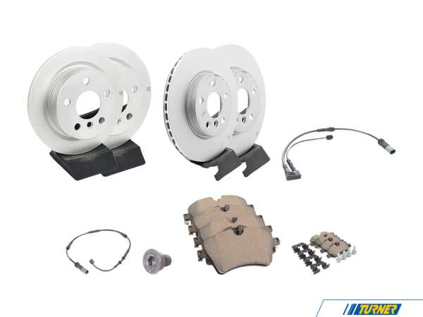 Genuine MINI Front & Rear Brake Service Kit 34116866297KT1