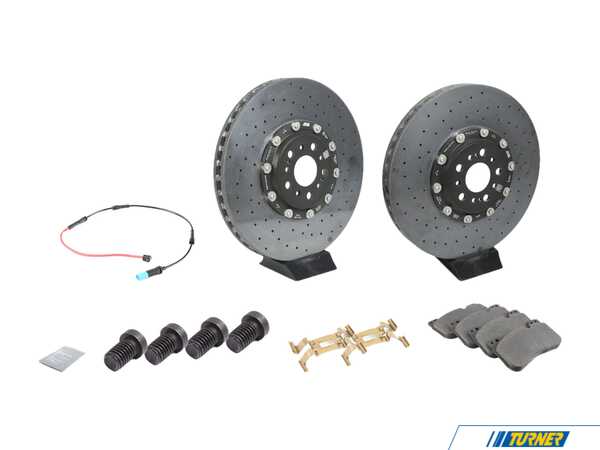 Genuine BMW Genuine BMW Front Brake Service Kit - G80 M3, G82 M4, F9X M5 M8 34108093715KT