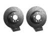 ECS Rear Drilled & Slotted Brake Rotors - Set (330x20) 34206886482-XS View 1