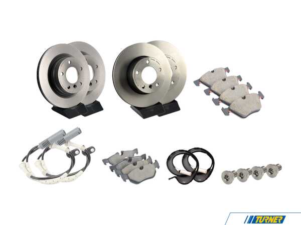 Brembo Brembo Front & Rear Brake Service Kit - BMW E90 E91 E92 325 330 328 3691702KT