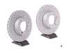 Zimmermann Coated Front Brake Rotors - Pair 12.51" (318mm) 99635140501KT5 View 1