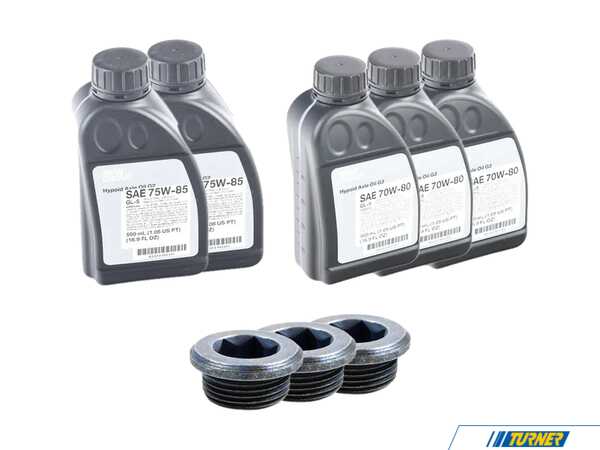 Genuine BMW Genuine BMW Front & Rear Differential Service Kit 3310868698xKT