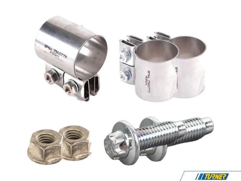 E92RMUFFINSKT - Rear Muffler Installation Kit | Turner Motorsport