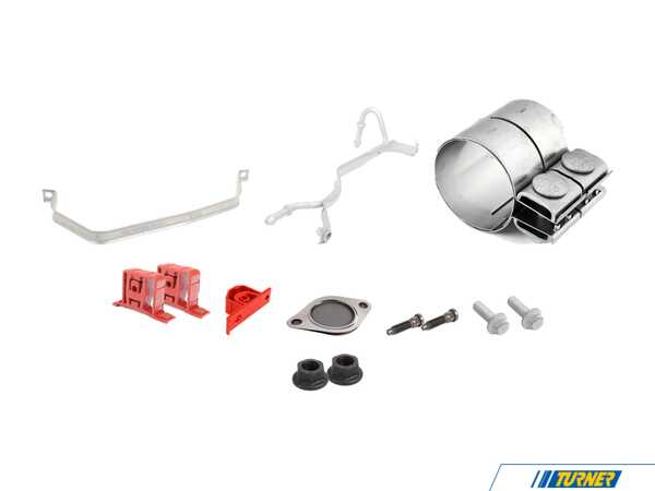 Genuine MINI Exhaust Muffler Clamp Kit - Right 18207546980KT