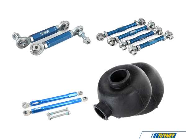 Turner Motorsport Turner Performance Adjustable Rear Suspension Upgrade Kit - E9X, E8X Non-M E9XPERFSUSRKT
