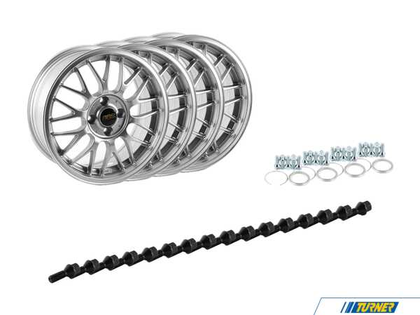 BBS 16" Style RG 527 SK Wheels - Square Set Of Four RG527SKKT2