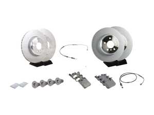 Genuine BMW Front & Rear Brake Service Kit - 370x30mm