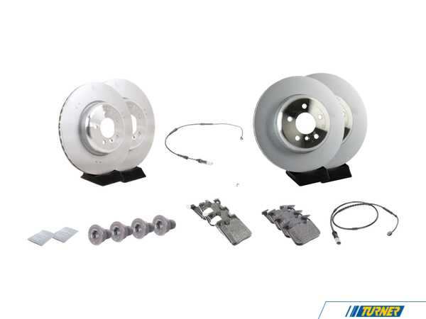 Genuine BMW Genuine BMW Front & Rear Brake Service Kit - 370x30mm 34116865460KT