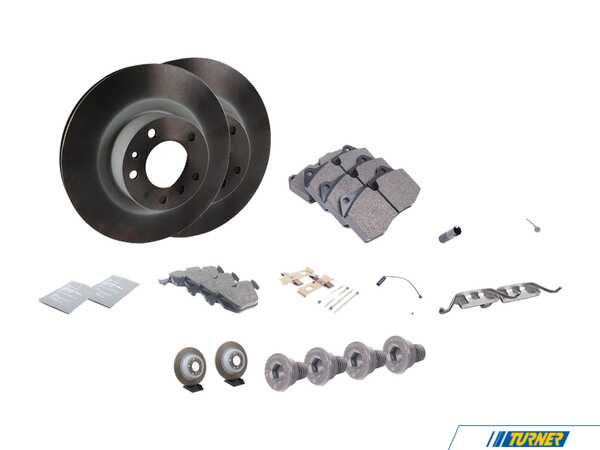 Genuine BMW Front & Rear Brake Service Kit - E31 840Ci 850Ci 34111163923KT2