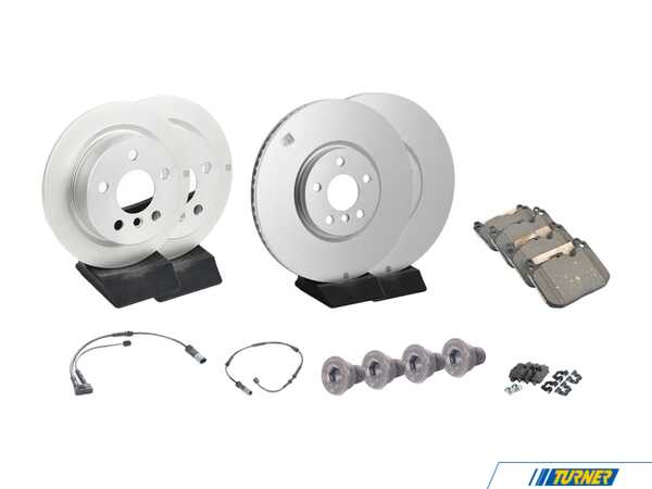 Genuine MINI Front & Rear Brake Service Kit - JCW  34106881045KT1