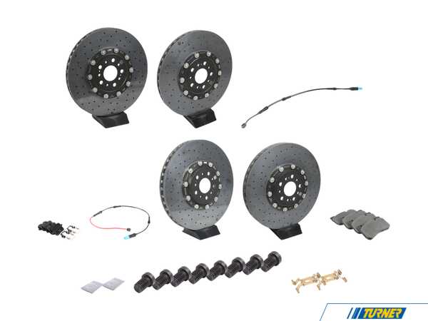Genuine BMW Genuine BMW Front & Rear Brake Service Kit - G8X M3 M4 Competition xDrive 34108093715kt2KT