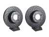 ECS Front V5 Drilled & Slotted Brake Rotors - Set (324x30) 34116756087-XS View 1