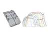 Hawk BMW F8X F2X F3X Front And Rear Racing Brake Pad Kit - DTC-70 hb765u.664KT View 1