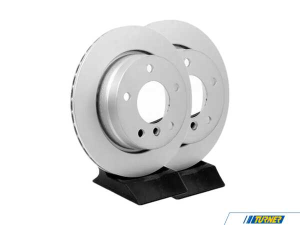 ATE Rear Brake Rotors - Pair (276x19) 3421685515KT