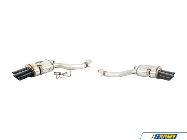 Supersprint Supersprint Sport Muffler With Polished Black Tips (Ovular Design) 983047KT