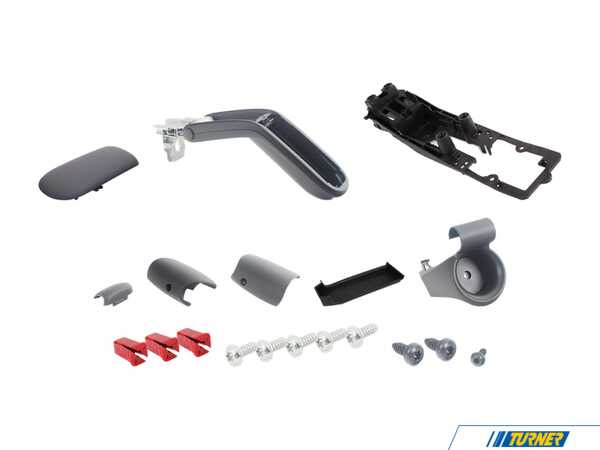 Genuine MINI Armrest Retrofit Kit - Black Trim 51169241205KT