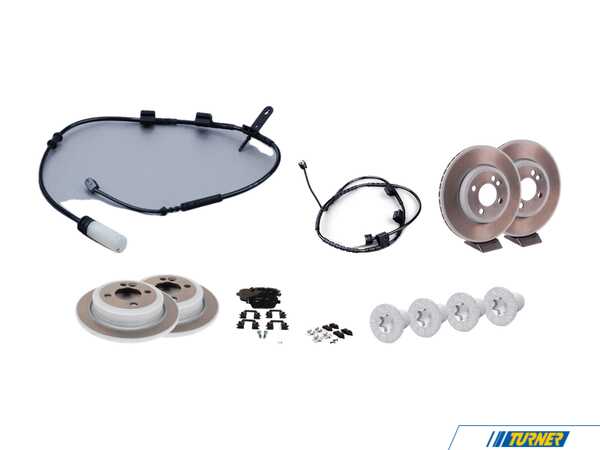 Genuine MINI Front & Rear Brake Service Kit  34116774985KT9