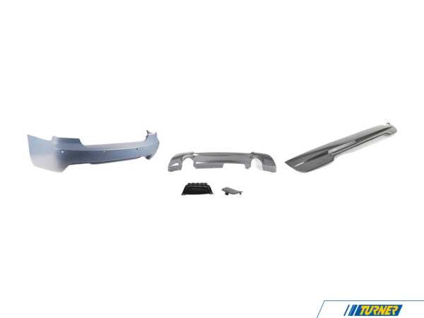 Genuine BMW M Tech Rear Bumper Assembly E92MTECH-REAR