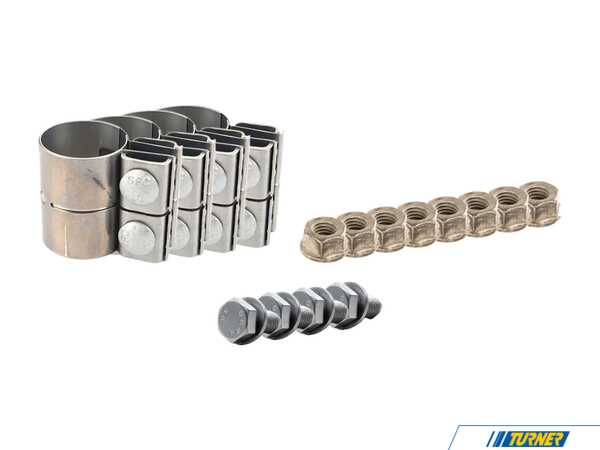 Genuine BMW Rear Muffler Installation Kit 18307560777KT3