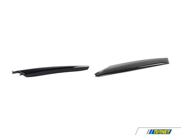 Genuine MINI A - Pillar Black Trim Cover - Set Of 2 F55 51137329049KT