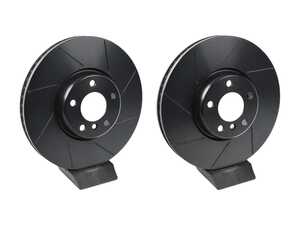 Front V5 Slotted Brake Rotors - Set (348x36)