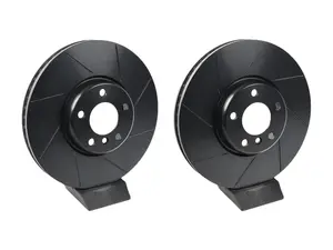 Front V5 Slotted Brake Rotors - Set (348x36)