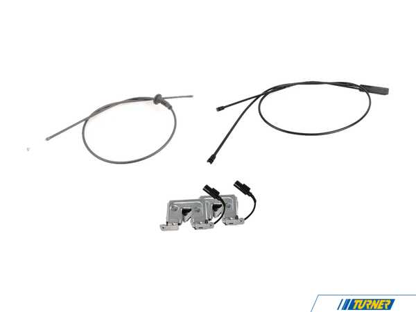 Genuine BMW Hood Release Repair Kit - E60 E61 51237008755KT