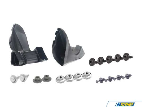 Genuine BMW E60 M-Tech Brake Cooling Duct Replacement Kit e60mtecbdKT