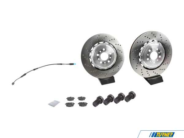 Genuine BMW Genuine BMW Rear Brake Service Kit - G8X M3 M4 M2 Competition xDrive 34208093729KT