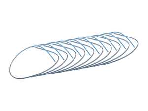 Double Leaf Spring Contact With Wire Lead - Pack Of 10