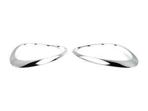 Headlight Trim Ring Chrome - Set
