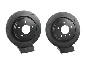 Rear V5 Slotted Brake Rotors - Set (312x20)