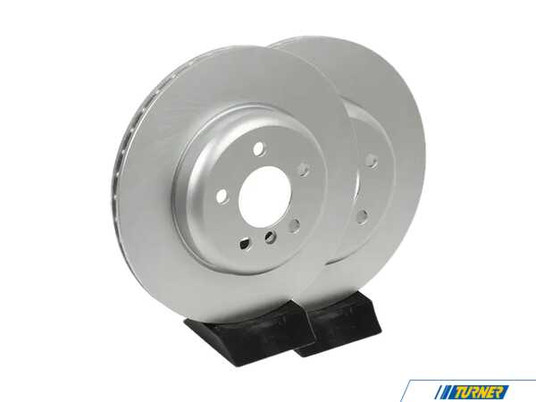 ECS Rear V5 Plain Brake Rotors - Set (345x24) 34206894381-P