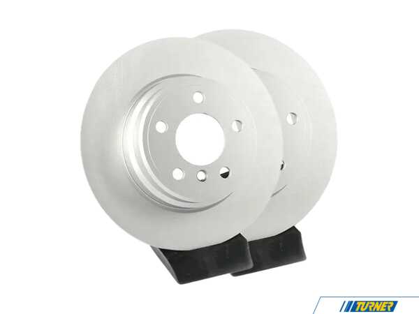 ECS Rear V5 Plain Brake Rotors - Set (324x12) 34216859678-P